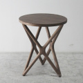 Muebles de madera Diseño de lujo Tabla de té clásica de madera maciza
